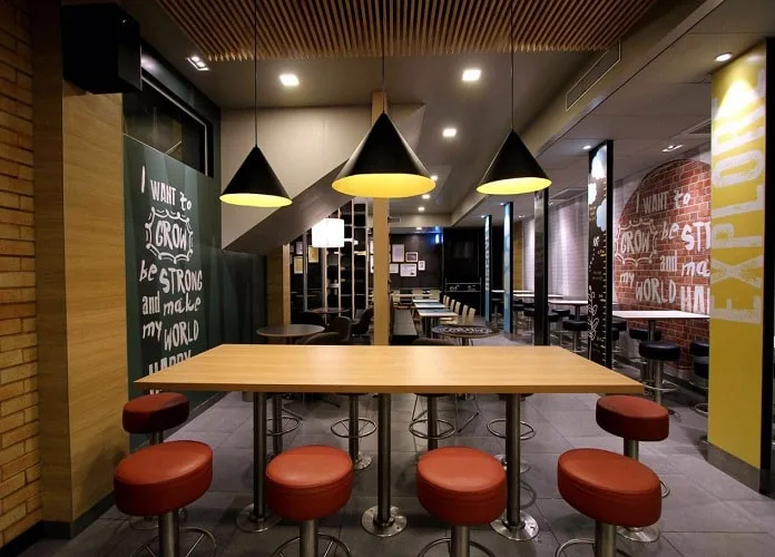 McDonald's outlet cooling installation